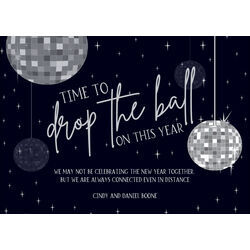 Time To Drop The Ball New Year Cards